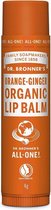 Dr. Bronner's Organic Lip Balm - Orange/Ginger