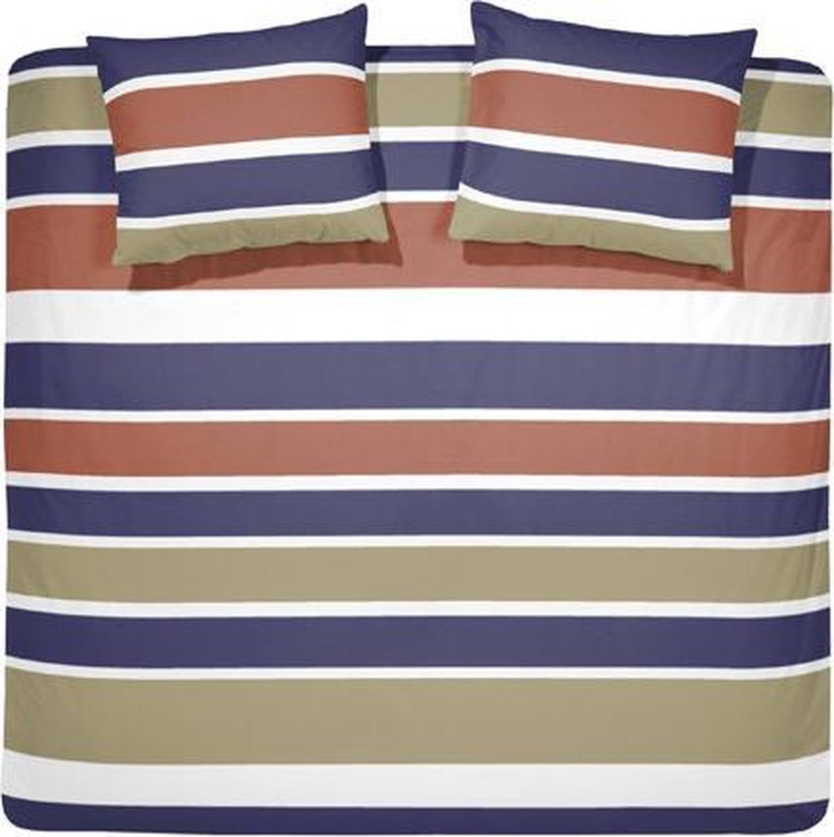 Cinderella Kalmar Dekbedovertrek - Katoen - Lits-jumeaux - 260x200/220 cm - Terra