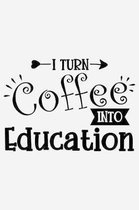 I turn coffee into education