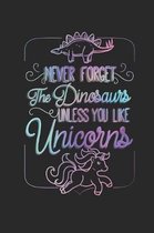 Never Forget The Dinosaurs Unless You Like Unicorns