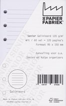 Succes, Kalpa Senior Gelinieerd 120g/m² Wit Notitiepapier - 120 vel = 240 pagina's