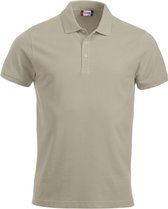 Clique New Classic Lincoln S/S Licht Khaki maat M