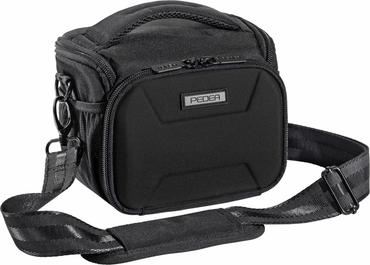 PEDEA Cameratas GUARD - Fototas - Regenhoes - Accessoirevakken - Zwart