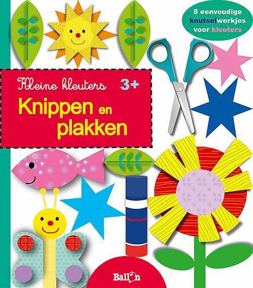 Knutselwerkjes voor kleuters - Knippen en plakken | 9789403200743 | Boeken  | bol.com