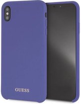 Guess Silicone HardCase voor Apple iPhone XR (6.1") - Paars