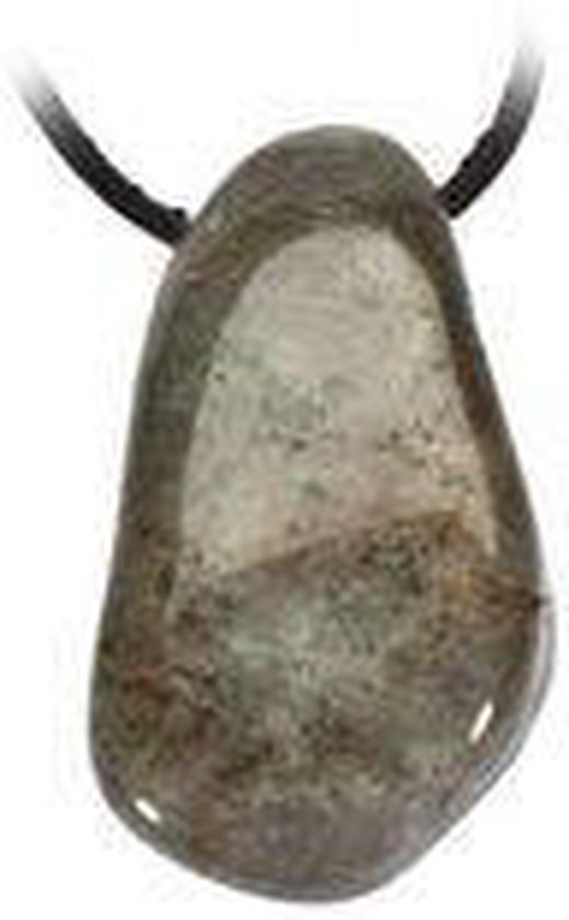 Labradoriet A trommelsteen hanger geboord - 2.5-3.5 - Edelsteen