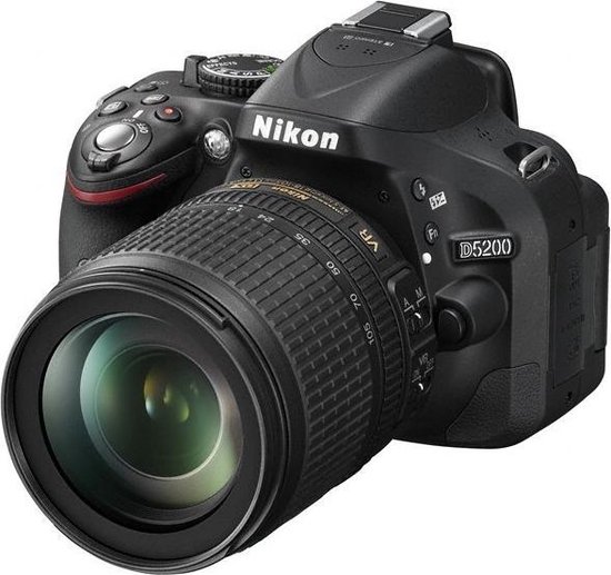 verkoudheid tank verkoper Nikon D5200 + 18-105mm VR - Spiegelreflexcamera - Zwart | bol.com