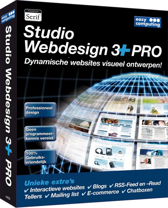3w Web Studio Studio, Webdesign 3+ Pro | bol.com