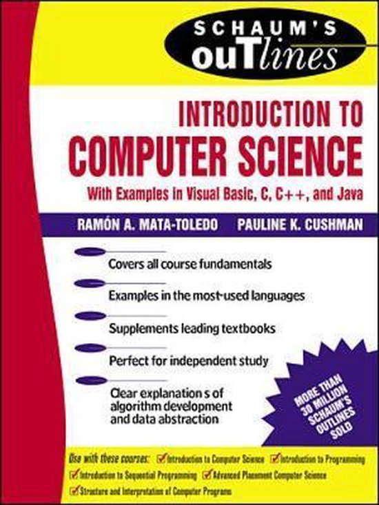 Schaum's Outline of Introduction to Computer Science | 9780071345545 ...