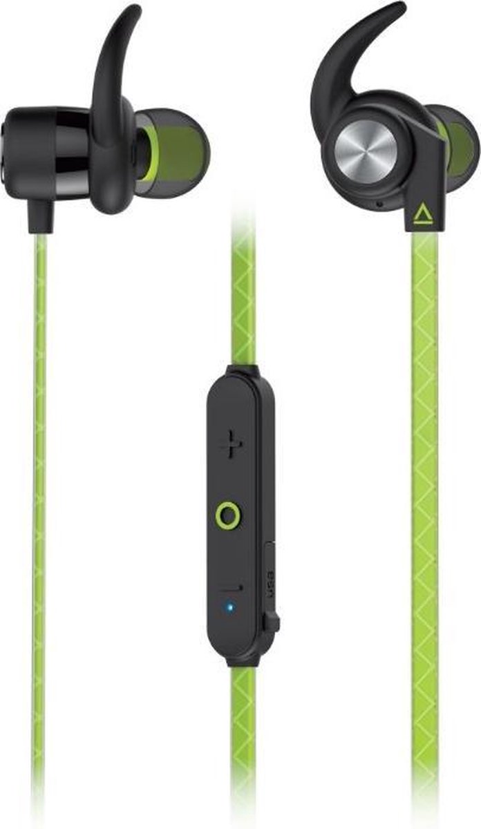 Creative Labs Creative Outlier Sports In ear Stereofonisch Groen bol