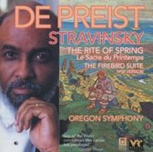 Stravinsky: The Rite of Spring, The Firebird Suite / DePreist, Oregon Symphony