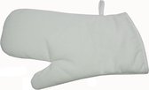 Benza ovenhandschoenen ovenwanten - Wit - 2 stuks