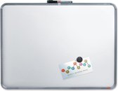 Nobo Slimline Magnetisch Whiteboard voor Kantoor en Thuis - 45x60 cm - Inclusief Magneten - Zilver