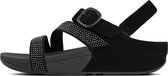 FitFlop - Slinky Rokkit Z-Strap Sandal -  - Dames - Maat 39 - Zwart;Zwarte - I19-090 -All Black MIcrofibre