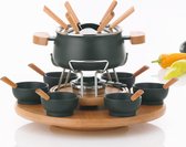 Bol.com Fondueset Carrousel Natura Zwart - Kela aanbieding