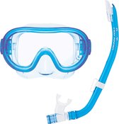 ReefTourer- RC0203- Snorkelmasker- Snorkelset voor kinderen tot ong. 10 jaar - blauw