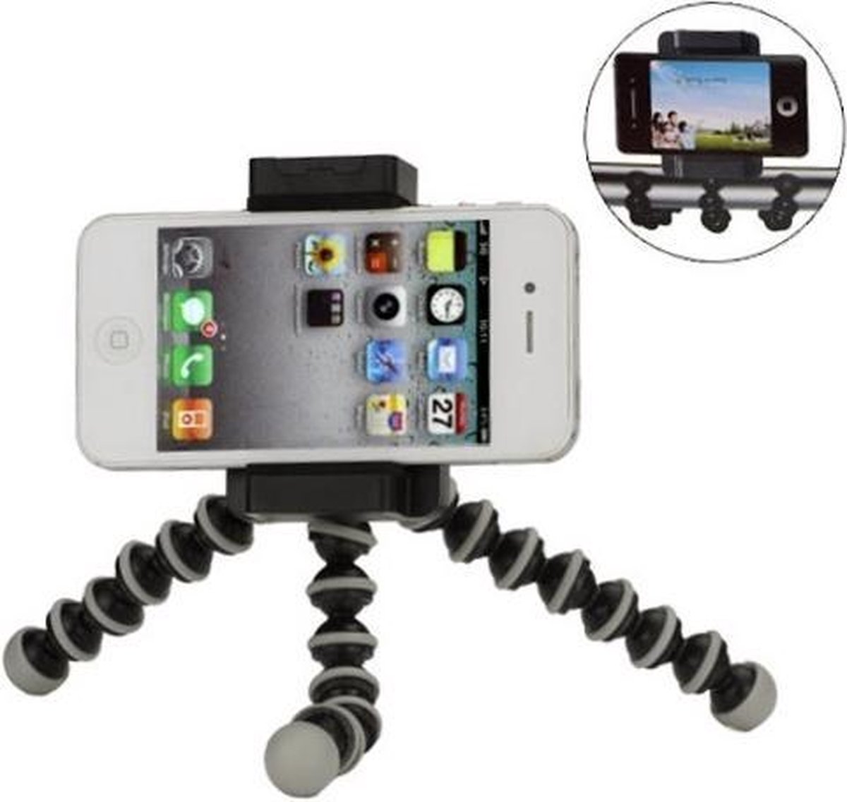 Statief Tripod Universeel Camera Smartphone iPhone houder | bol.com