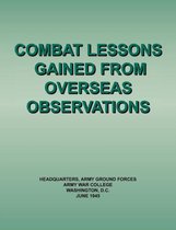 Combat Lessons Gained from Overseas Observation