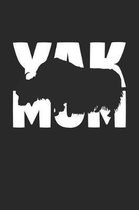 Yak Notebook 'Yak Mom' - Yak Diary - Mother's Day Gift for Animal Lover - Womens Writing Journal