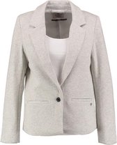 Garcia dikkere gevoerde lichtgrijze sweatblazer Maat - XS