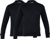 Campri Thermoshirt lange mouw (2-PACK) - Sportshirt - Junior - Maat 116 - Zwart