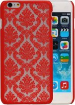 Apple iPhone 6/6s - Brocant Hardcase Hoesje Rood