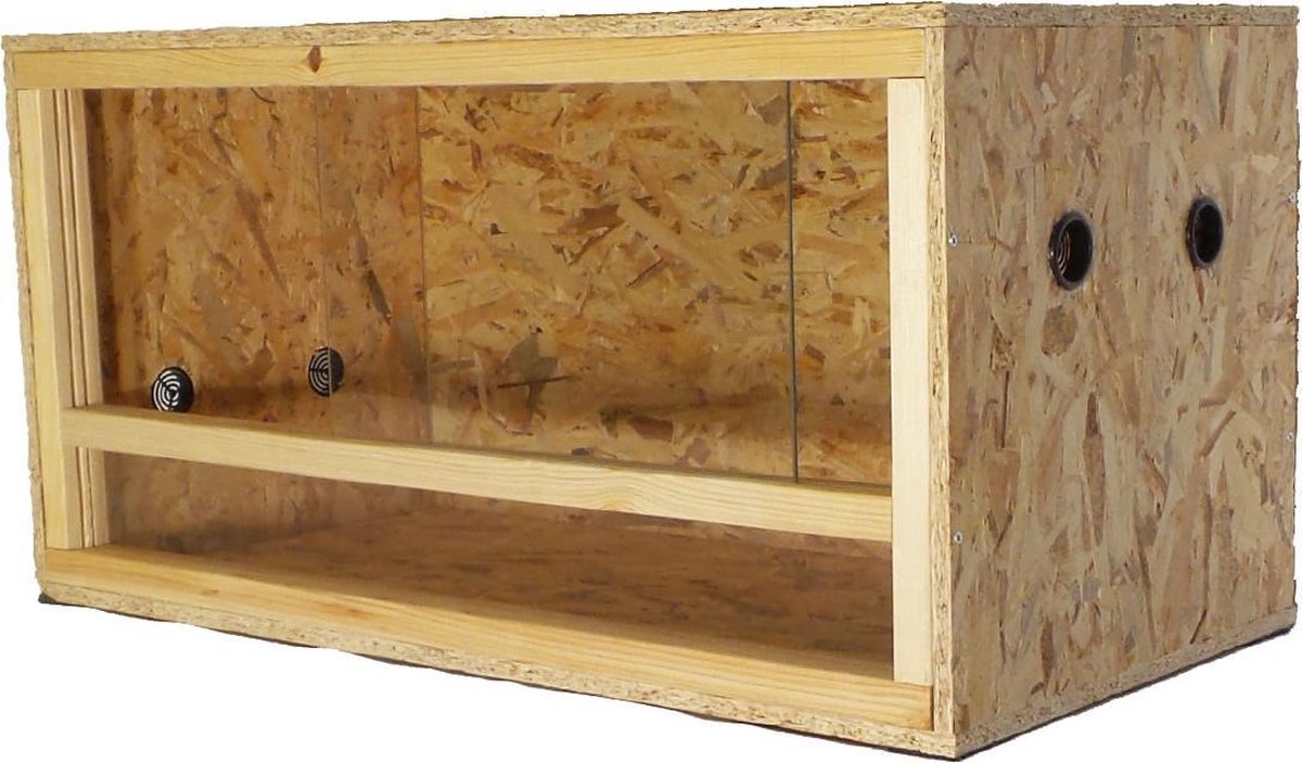 analyseren zuur kiezen Terrarium van hout - Medium - 80 cm x 40 cm x 40 cm | bol.com