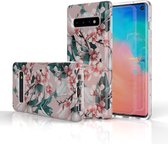 Xssive TPU Back Cover met print voor Samsung Galaxy S10e - Bloemenprint