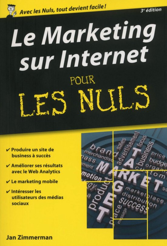 Poche pour les nuls - Marketing sur Internet Poche Pour les  ... - cover