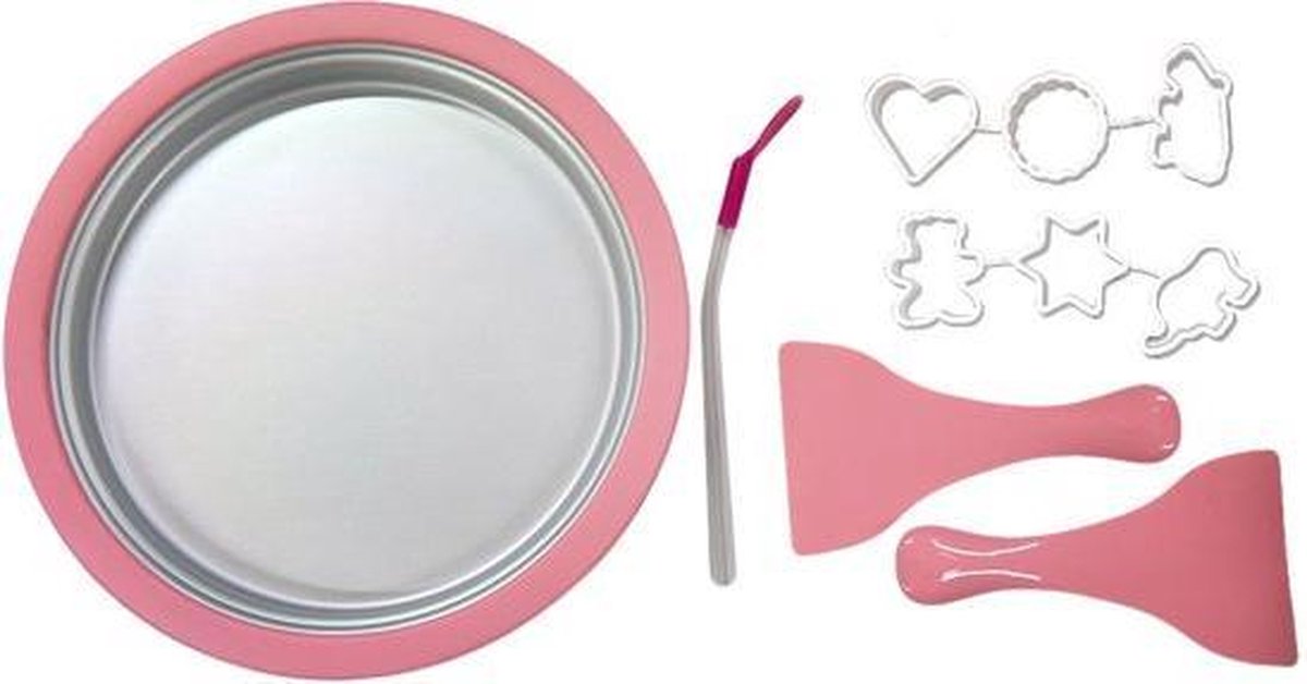 MikaMax Rolled Ice Cream Maker - Mini Rolling Ijs Grill - Ijsmachine - Ijsmaker - Maak Gemakkelijk ijs