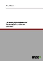 Zur Fremdfinanzierbarkeit Von Humankapitalinvestitionen