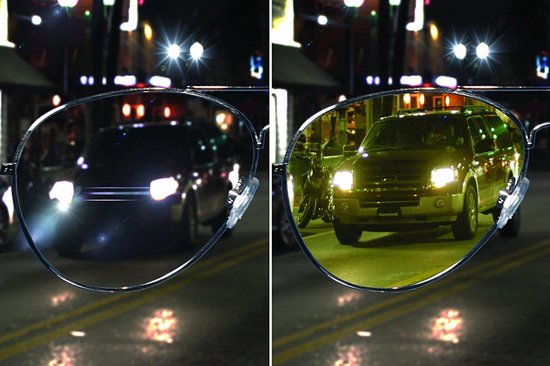 Nachtzichtbril en Mistbril voor Auto - Twee-in-één Autobril - Nacht