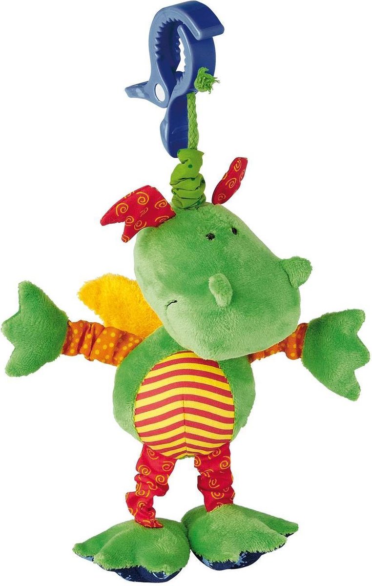 sigikid PlayQ Vibration rammelaar draak 40061