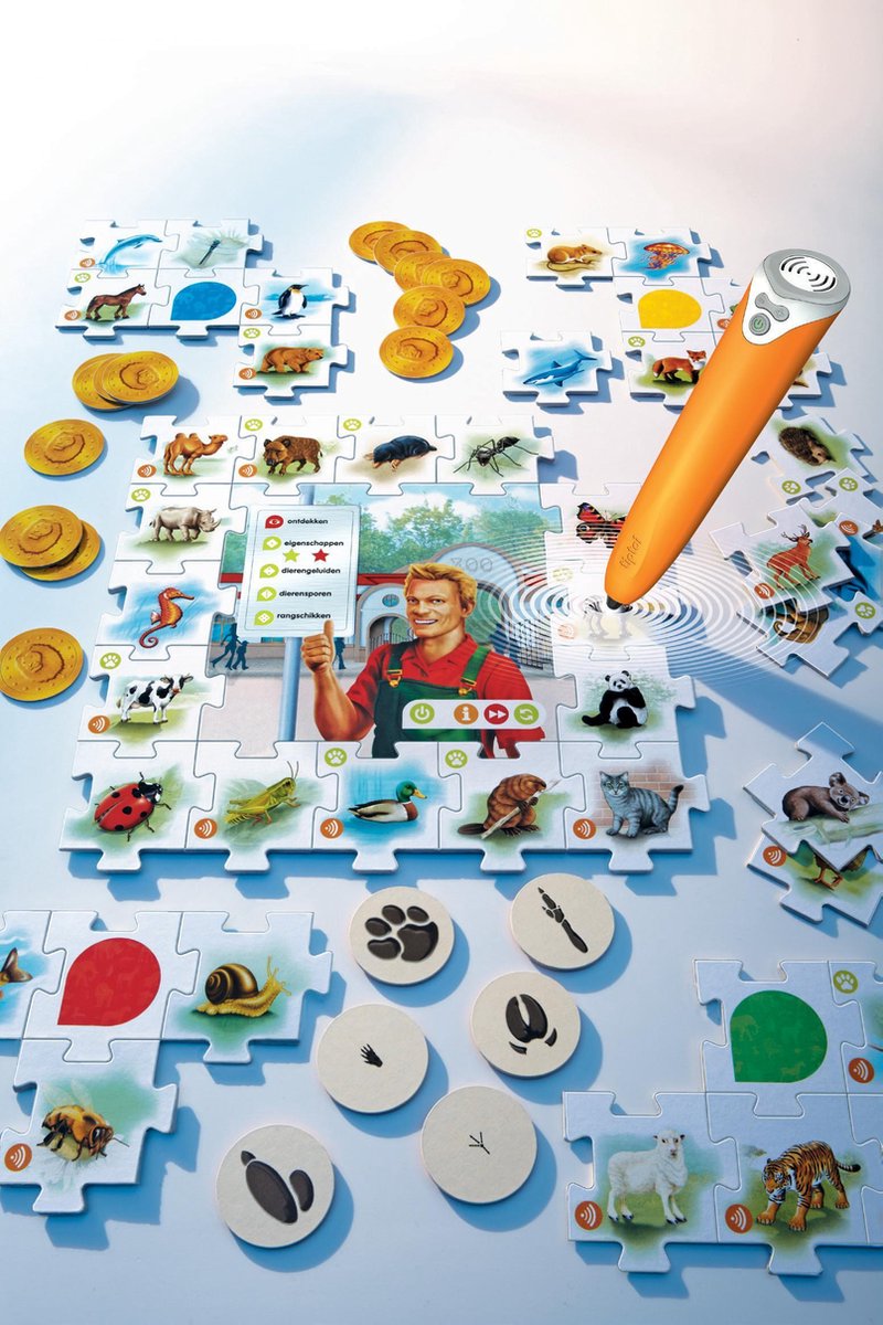 tiptoi® spel Avontuur in het Dierenrijk - Ravensburger - Leersysteem — afbeelding 4