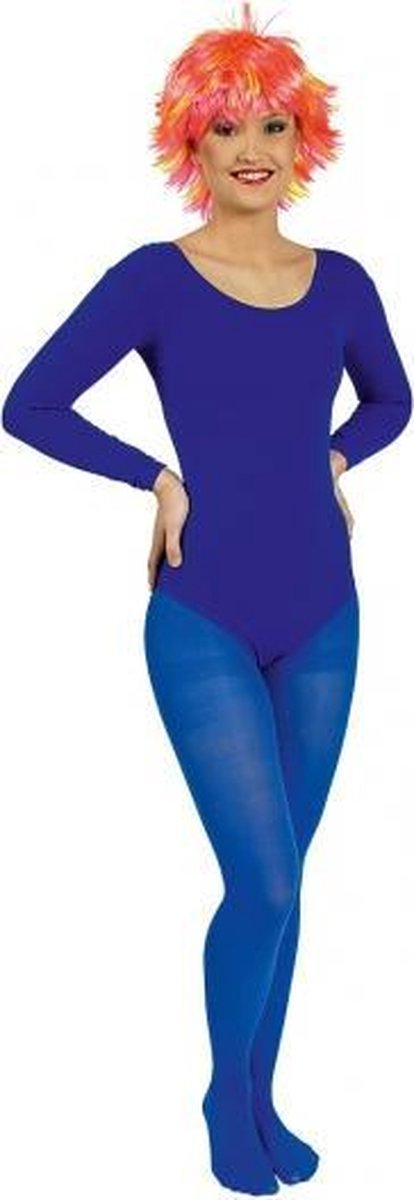 Blauwe verkleed bodysuit lange mouwen voor dames -  Verkleedkleding/carnavalskleding... | bol.com