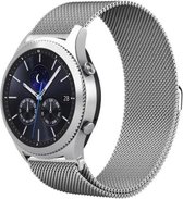 YONO Samsung Watch 46mm Bandje - Gear S3 - Milanees - Zilver