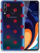 Geschikt voor Samsung Galaxy A60 Siliconen Case Cherries
