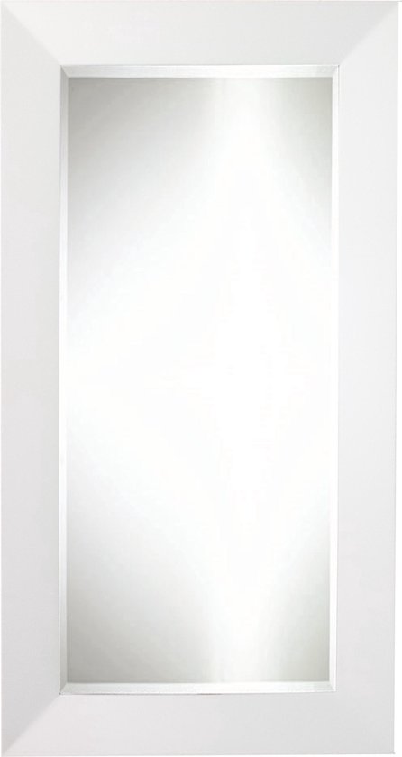 Wonderbaarlijk extase iets Qweens - Spiegel - Luna- wit - buitenmaten breed 70 cm x hoog 190 cm. |  bol.com