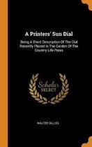 A Printers' Sun Dial