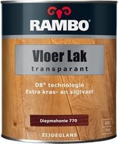 Rambo Vloer Lak Acryl Transparant 0,75 liter - Diepmahonie