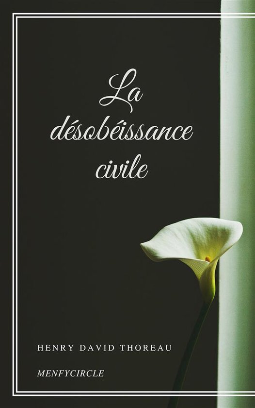 La désobéissance civile - cover