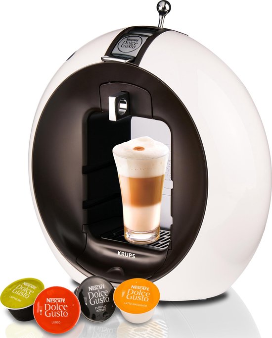 Philadelphia Stevenson haar NESCAFÉ Dolce Gusto Circolo Manual Koffie Machine Wit door Krups | bol.com