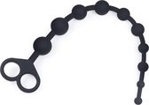 Anaal Kralen – Anal Beads - Flexibele Anale Kralen Oplopend - 33 cm – Zwart