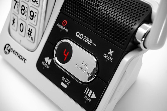 Geemarc Amplidect 595 U.L.E. draadloze telefoon foto 3