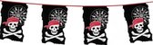 Piraten vlaggenlijn doodshoofd 10 m