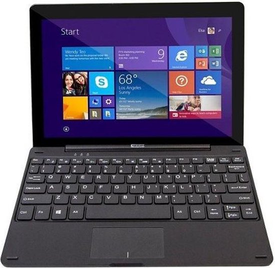 Lipa Windows 10 Tablet 10 inch 4/64 GB met keyboard / 64 GB opslag / Met  Magnetisch... | bol.com