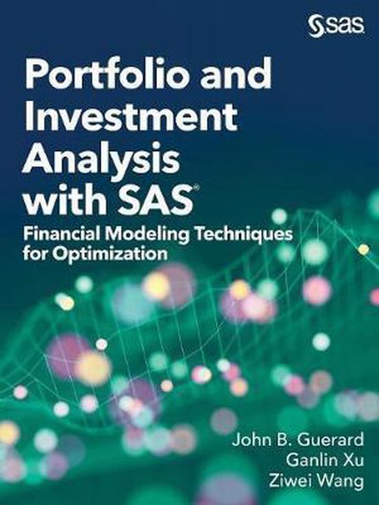 Portfolio and Investment Analysis with SAS - cover