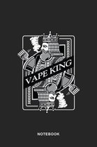 Vaporizer Vaping Art Graphic Notebook