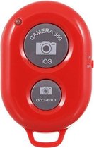 Bluetooth afstandsbediening tbv Selfiestick Smartphone Rood Red
