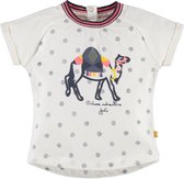 Babyface Meisjes T-shirt - Ecru - Maat 86